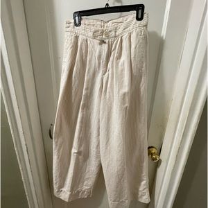 Gap size 6 striped khakis.